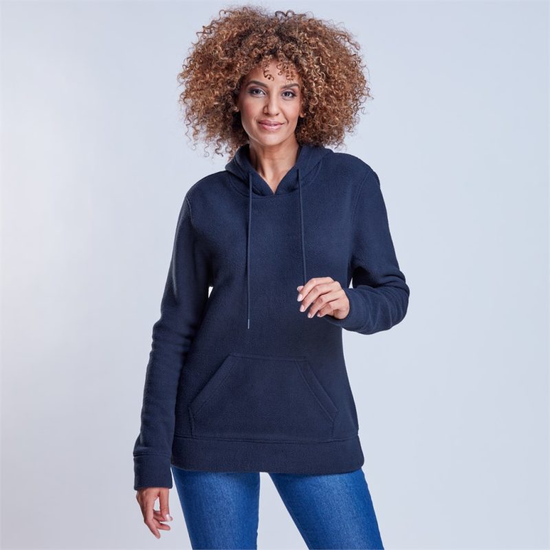 Ladies Dawson Polar Fleece Hooded Sweater - Image 3